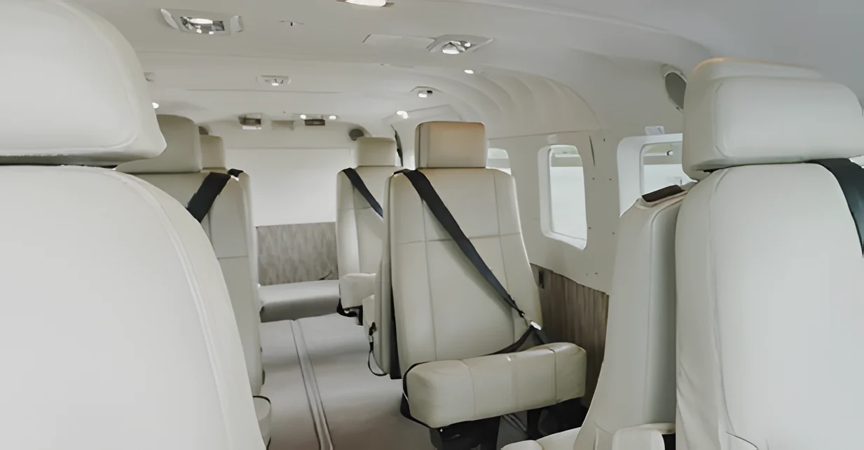 Cessna 208B Caravan EX passenger cabin