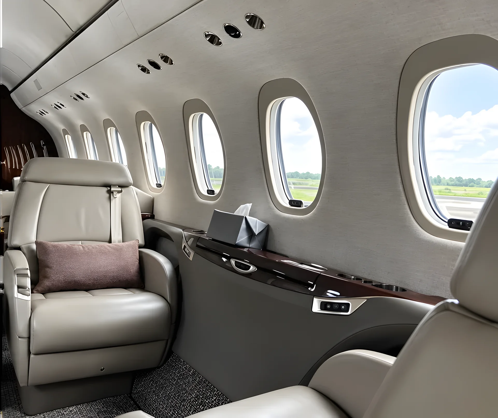 Cessna Citation Longitude C-700 passenger cabin